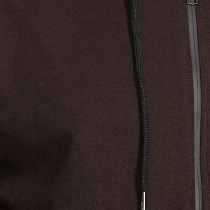 เสื้อฮู้ดซิปเต็มตัวผ้าฟลีซโพลีเอสเตอร์ 100% คุณภาพสูง น้ำหนักเบา พร้อมเชือกปรับได้ ชุดวอร์มฤดูหนาวสำหรับผู้ชาย - Product Image 4