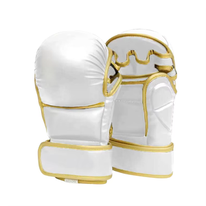 OEM Custom Professional High Quality Wide Wristband Fighting Sports PU Boxing <b>Gloves</b> in Cheap Price For Unisex - Product Image 3