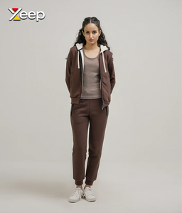 Sudadera con Capucha XEEP Personalizada, Informal, de Invierno, Tejida, con Estampado por Transferencia de Calor, para Hombre, con Logotipo Frontal, Bolsillo, Transpirable y de Secado Rápido - Product Image 2