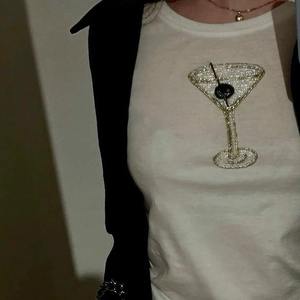 เสื้อกล้ามผ้าฝ้ายทำมือ พร้อมงานปักลูกปัดรูปดาวเสาร์ ประดับตกแต่งอย่างประณีต - Product Image 3