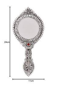 Espejos decorativos de mano para recuerdos de boda, Nikkah, dholki, haldi, mehndi, baby shower, regalos para damas de honor, indios, pakistaníes - Product Image 2