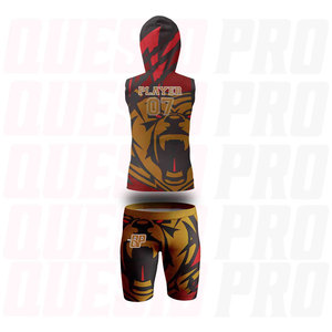 Ensembles de maillots de football américain 7 contre 7 personnalisés avec logo, respirants, uniformes de compression 7v7, 100 % polyester, grandes tailles, à bas prix - Product Image 5