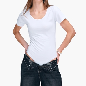 Body de Gimnasio Personalizado al por Mayor de Alta Calidad para Mujer, Body Ajustado de Una Pieza con Cuello Halter y Color Personalizado - Product Image 1