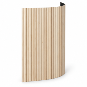 Panel Tambour de Madera Maciza Moderno, Diseño Minimalista, Superficie de Madera Flexible para Gabinetes de Cocina, Panel Flexible de Madera Maciza - Product Image 1