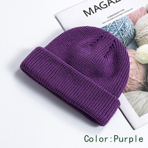 <b>Men</b> Beanies Fashion Knit Winter <b>Cap</b> Durable Soft Fabric Stretch Fit Comfortable Headwear for Daily Wear Outdoor Activities - Product Image 3