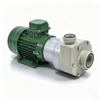 K M-50-32-82-15 0.75kW PP Pompa Penggerak Magnetik Horizontal Industri OEM untuk Cairan Asam, Pengolahan Air, Filtrasi 220/380V 50/60Hz