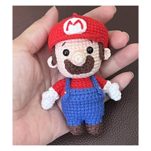 Muñecos de Ganchillo de Oveja Amigurumi con Vestido Verde, Mochila, Juguete de Peluche de Moda de Dibujos Animados, Forma 3D, Llavero Suave con Mosquetón, Regalo de Cumpleaños y Navidad - Product Image 1
