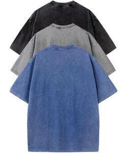 เสื้อยืดผู้ชายลายความทุกข์โลโก้ได้ตามต้องการ - Product Image 6