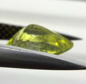 Pierre précieuse naturelle Chrysoberyl, taille poire, 7,30x9,80 mm, 2,00 carats, jaune vert vif, pierres Shamim pour la fabrication de bijoux - Product Image 5