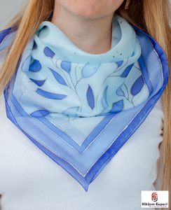 High Quality Premium Printed Short <b>Scarf</b> Fabric OEM ODM Private Label Textile Manufacturer Custom Fashion Accessories Export - Product Image 1