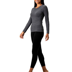 Women Active Performance Shirt Moisture Wicking Base Layer <b>Top</b> for Running Fitness Workout Gym and Sports Training - Product Image 4