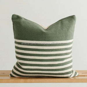 Pillow Cases Decorative Floral Weave Woven Cushion <b>Cover</b> with Soft White Cushion <b>Cover</b> from Indian Supplier - Product Image 3