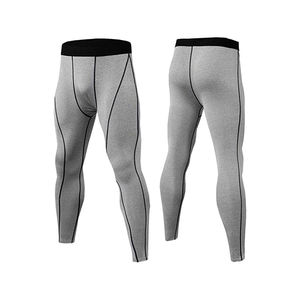 Vêtements de sport de compression pour hommes sur mesure en gros / Ensemble de vêtements de sport de compression pour hommes de haute qualité en gros, 2 pièces - Product Image 3