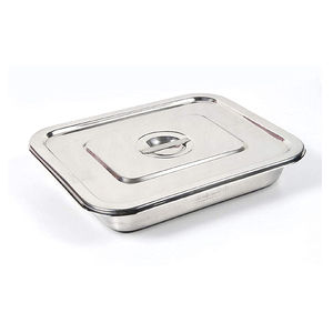 ถาดใส่เครื่องมือผ่าตัดสัตว์และกล่องเก็บของทำจากสแตนเลส ชุดเครื่องมือใช้ซ้ำได้ รับผลิตตามแบรนด์ ขายส่ง OEM - Product Image 4