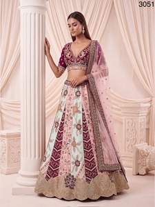 Burgundy Floral Embroidered Ethnic <b>Shawl</b> Mesh Dupatta Net Scarf for <b>Wedding</b> Banquet Bridal Wear - Product Image 3