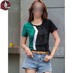 Camisetas Clásicas de Calidad para Mujer, Corte Regular, Estampadas, con Contraste de Color Personalizado, Tejido Suave y Cómodo para Uso en Exteriores - Product Image 4