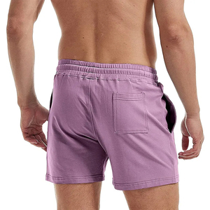 Pantalones Cortos Deportivos de Lana para Hombre, Personalizados, Estilo Urbano, 100% Algodón, Transpirables, de Secado Rápido, con Bolsillos, HECHOS POR BS - Product Image 4