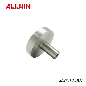 Bouton de meuble en laiton massif 38 mm finition nickel brossé pour cuisine, commode, chambre, bar, mobilier - pour villa, maison, extérieur, entrepôt - Product Image 3