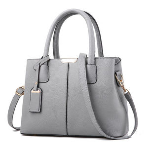 <b>Pink</b> Lychee Texture PU Handbag Women Shoulder Tote Bag Adjustable Crossbody <b>Purse</b> Zipper Closure for Daily Travel - Product Image 2