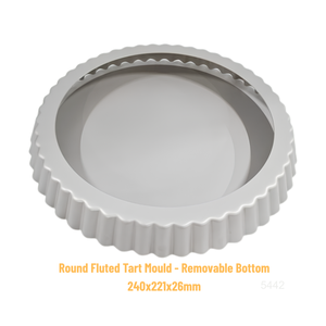 Moldes para Quiche ATLAS STAR de 9 Pulgadas con Base Desmontable para Hornear Tartas y Quiches, Ideales para Navidad, Acción de Gracias, Fiestas Familiares - Product Image 2