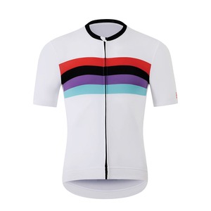 Jersey de Ciclismo Personalizado para Hombre, Transpirable, 100% Poliéster, con Logotipo Frontal, Manga Corta, Impresión por Transferencia de Calor, Precio Razonable - Product Image 1