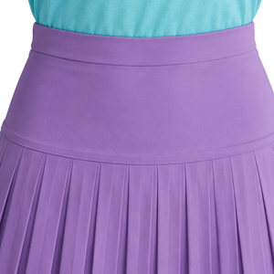Ensemble polo et jupe plissée personnalisé bleu ciel lavande pour femme, tenue de sport athlétique respirante et uniforme - Product Image 6