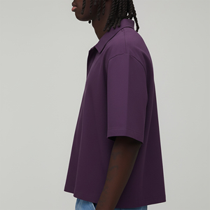 Polo brodé avec logo personnalisé, homme, haute qualité, 100% coton, 180 g/m², manches courtes, séchage rapide - Product Image 5