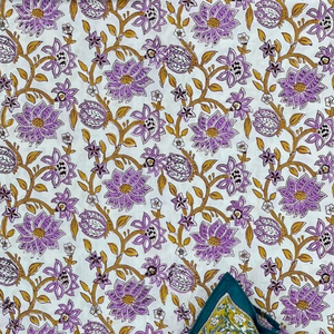 Premium Jaipur Hand Block Printed Pure Cotton Bed <b>Sheet</b> Set Indian artisanal <b>King</b> <b>Size</b> Super Soft Machine Washable Eco Friendly - Product Image 2