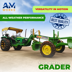 Accesorio Nivelador para Tractor 5075E (75HP), Cuchilla Niveladora de Servicio Pesado de 2400 kg, Sistema Hidráulico Delantero, Bajo Mantenimiento - Product Image 5