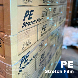Emballage industriel Film PE transparent 20 Mic 25 Mic Durable Stretch Jumbo pour l'emballage industriel Matériau moulé souple - Product Image 5