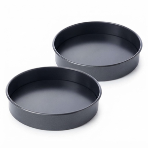 Moule à gâteau avec fond amovible en acier au carbone, ustensile de cuisson pour cheesecake, moule rond professionnel pour la pâtisserie et l'usage domestique - Product Image 4