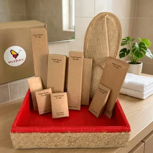 Set de Amenidades Ecológicas para Habitaciones de Huéspedes, Kit de Hospitalidad Premium, Artículos de Aseo Sostenibles, Esenciales para Baños de Hoteles - Product Image 4