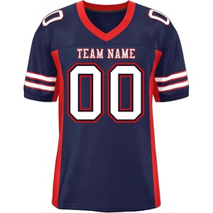 Camiseta de Fútbol Americano Juvenil, Mezcla de Spandex, Sublimada, Nombre y Número del Equipo Personalizados, Fabricante de Ropa Deportiva de Alto Rendimiento - Product Image 1