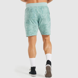 Shorts de sport en coton pour hommes en gros / Shorts de jogging légers et élastiques pour hommes, coupe ajustée, pour entraînement, décontractés, fitness, plage - Product Image 6