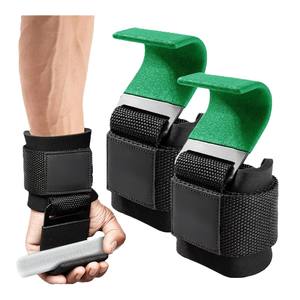 Correas de Soporte para Muñeca y Palma de Goma Natural y PVC Resistentes, con Logotipo Personalizado, Unisex, para Gimnasio, Levantamiento de Pesas y Powerlifting - Product Image 1