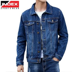 Chaqueta de Mezclilla para Hombre, Estilo Urbano, Corte Moderno, Chaqueta Azul para Hombres Jóvenes, Suministro al por Mayor de Moda - Product Image 2