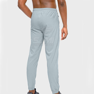 Plus Size Lightweight Casual Mid Waist Breathable Jogger Pants Men's Outdoor Use <b>100</b>% <b>Polyester</b> Washed Made in Pakistan - Product Image 2