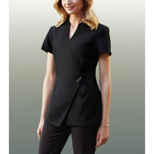 ชุดสครับสั่งทำยอดนิยม ระบายอากาศได้ดี ชุดยูนิฟอร์มพยาบาลผู้หญิงแบบจ็อกเกอร์ ชุดยูนิฟอร์มแพทย์ผ้ายืดสแปนเด็กซ์ ชุดยูนิฟอร์มผ่าตัดสำหรับโรงพยาบาล คุณภาพสูง - Product Image 2