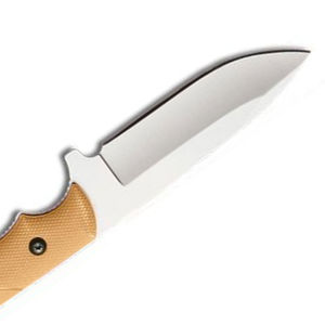 Cuchillo de Caza y Supervivencia de Alta Calidad 2022, Estilo Bowie, Hoja Dentada, Mango de Madera, Personalizable, Producto OEM - Product Image 5