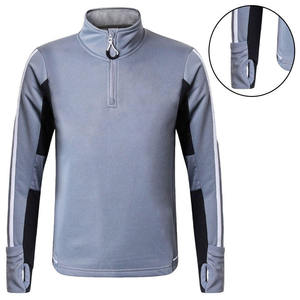 Conjunto Deportivo para Hombre en Gris Marino, Sudadera con Cierre de Cremallera y Cuello Alto, Pantalones Jogger, Ropa Deportiva para Correr, Conjunto de Dos Piezas - Product Image 3