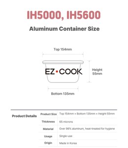 Conteneur en aluminium pour cuiseur à ramen (600 pièces) – Four antiadhésif, accessoire de ramen pour événements et traiteur, multi-usage, écologique, en vrac, abordable - Product Image 3