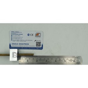 Matrice de torsion T 6040 pour bracelet creux en métal, entrée 6,00 mm, sortie 5,80 mm - Product Image 3