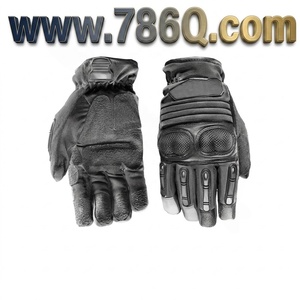 Guantes de extracción y rescate Nudillos duros Negro Avanzado para montar en bicicleta Guantes antiimpacto - Product Image 1