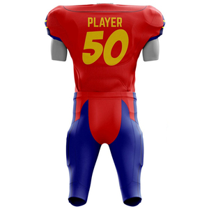 Camiseta de Fútbol Americano de Manga Corta, Colores y Logotipo Personalizables, Tejido Transpirable que Absorbe la Humedad, Ropa Deportiva para Equipos Escolares - Product Image 3