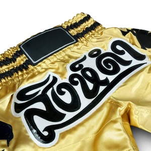 Pantalones Cortos de Muay Thai, Boxeo y MMA de Diseño Personalizado a Precio de Fábrica, Colores y Logotipo Personalizables, Ligeros, Transpirables, Unisex para Adultos - Product Image 2