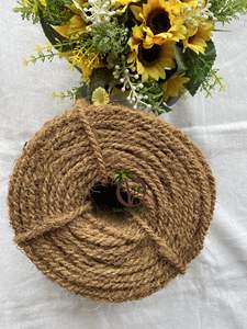 Corde de fibre de coco naturelle de haute qualité pour la décoration de la maison Corde de fibre de coco vietnamienne en gros - Product Image 3