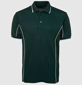 Camiseta de Hombre de Manga Corta, Tejida, 100% Algodón, Lisa, Casual, Fresca, Transpirable, con Bordado, Moda Verano 2025 - Product Image 5