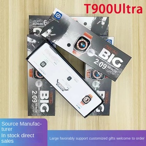 Reloj Inteligente T900 Ultra 2025, Pantalla AMOLED de 2.09 Pulgadas y 49 mm, NFC, Resistente al Agua, para Hombre, Reloj <span class=keywords><strong>IWO</strong></span> Ultra 9 - Product Image 6