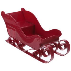 Top Trending Christmas Decorations Vintage Galvanized Iron Christmas Sleigh for Christmas Ornaments Decorations - Product Image 3