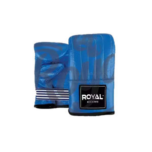 นวมชกมวยหนัง PU PVC ทนทาน ปิดนิ้วเต็มรูปแบบ สำหรับผู้ชายและผู้หญิง ฝึกซ้อม MMA คิกบ็อกซิ่ง - Product Image 1